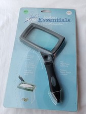 Carson 1998 Sure Grip Handheld 2x/10x Hand  Stand Magnifier w/Pouch