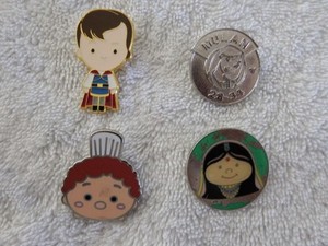 Disney Different pins  Lot of 4