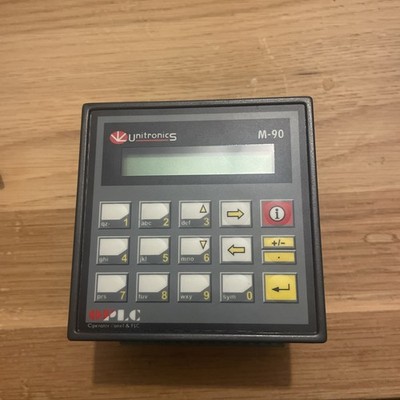 Unitronics M-90 M-91-2-T1 OPLC Operator Panel & SPS SN: LC14F05FE (JV)