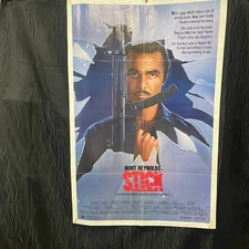 STICK Original Folded Movie Poster 27X41 Burt Reynolds Candice Bergen 1985