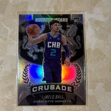 2020-21 Chronicles Rookies & Stars Crusade Lamelo Ball #520 Silver Prizm RC SP