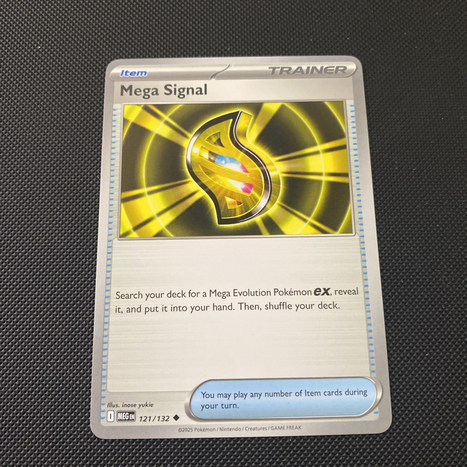 Mega Signal Mega Evolution 121/132 Regular Uncommon 2025 Pokemon TCG Near Mint