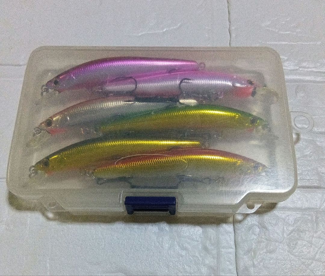 Set of 6 Minnow Plugs / Bassday Sugar Minnow SG90F - Image 8