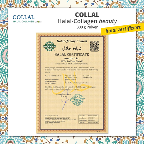 ® Halal Collagen – Beauty – Premium Collagene Polvere 300 G Doypack, Beauty Coll - Foto 3 di 12
