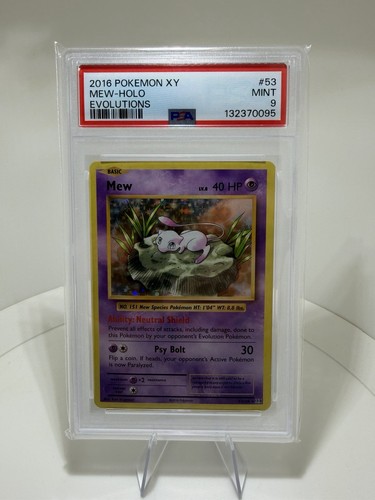 Mew graded PSA 9 for sale on eBay