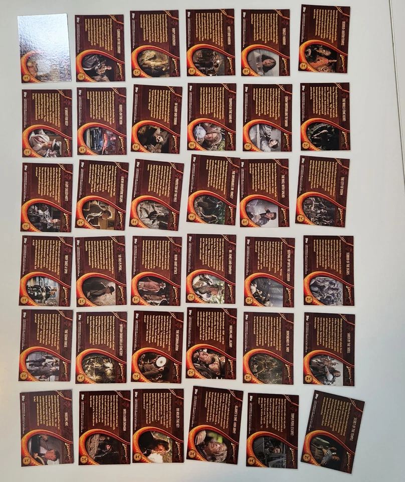 2008 Topps Indiana Jones Kingdom Of The Crystal Skull Loose Card Box Set 89 - Image 3 of 4