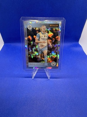 2025 Merlin Collections Erling Haaland Manchester City Atomic Refractor #73