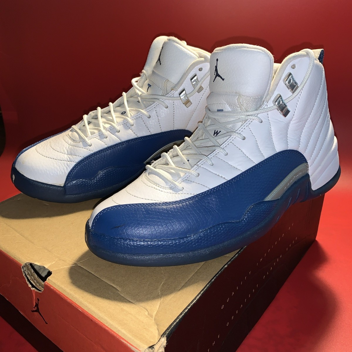 Air Jordan 12 Retro 2004 French Blue Size 9.5 W/Box | eBay