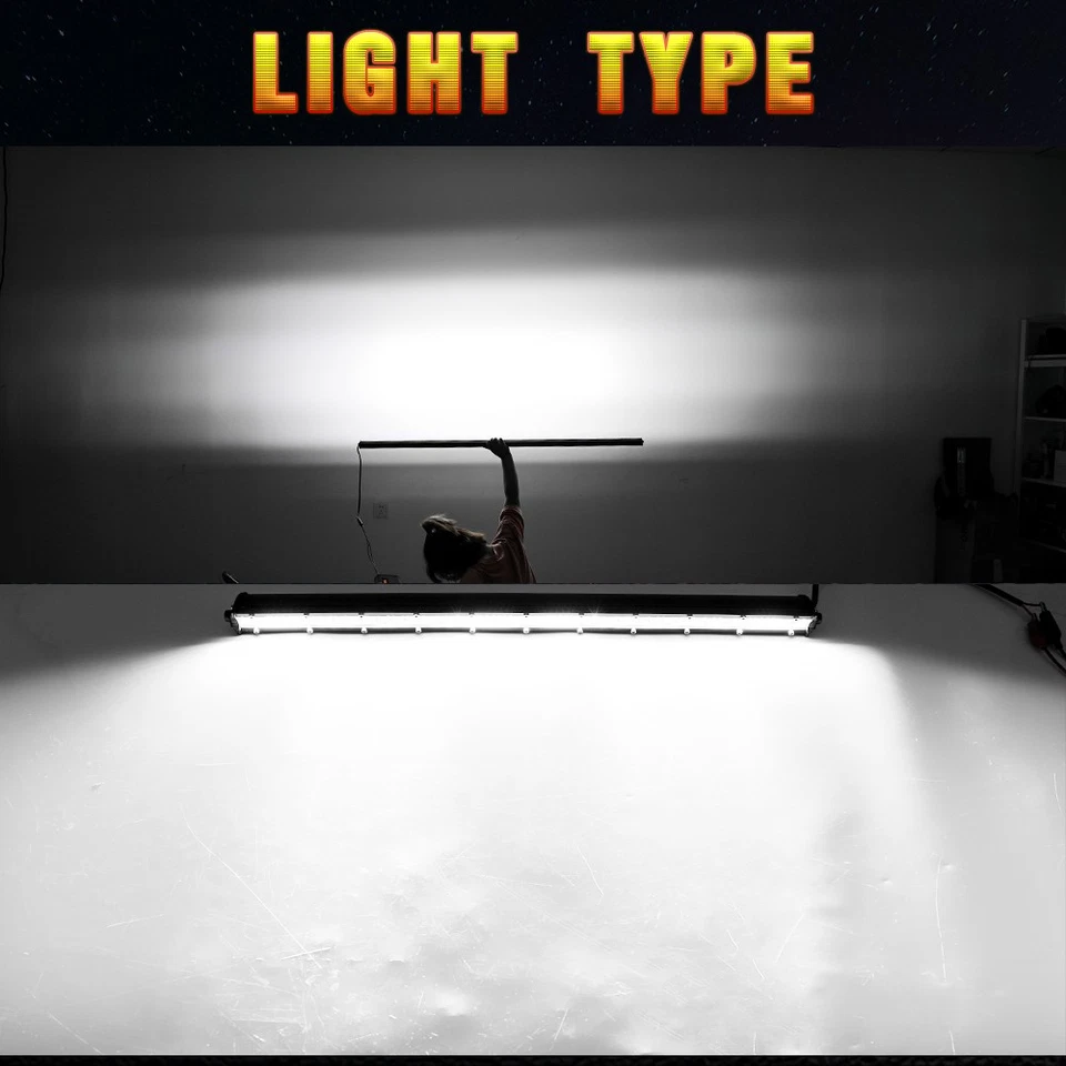 Par de parachoques delgado de 32"" para Ford F250 F350 F450 + control remoto FIT 11-16 Foto 2 de 4