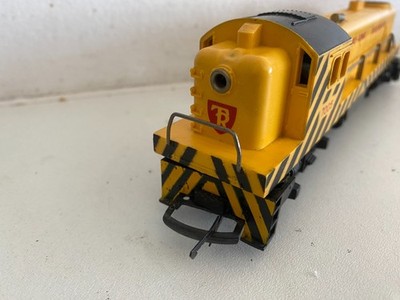 TRIANG R155 GELB BO-B0 DIESEL UMSCHALTER & LICHTER 7005 transcontinental sehr guter Zustand 1960
