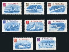 Romania: 1982 Water Sports (1478-1485) MNH