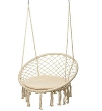 Amaca in Tessuto con Base Bianca 80x60x108 cm