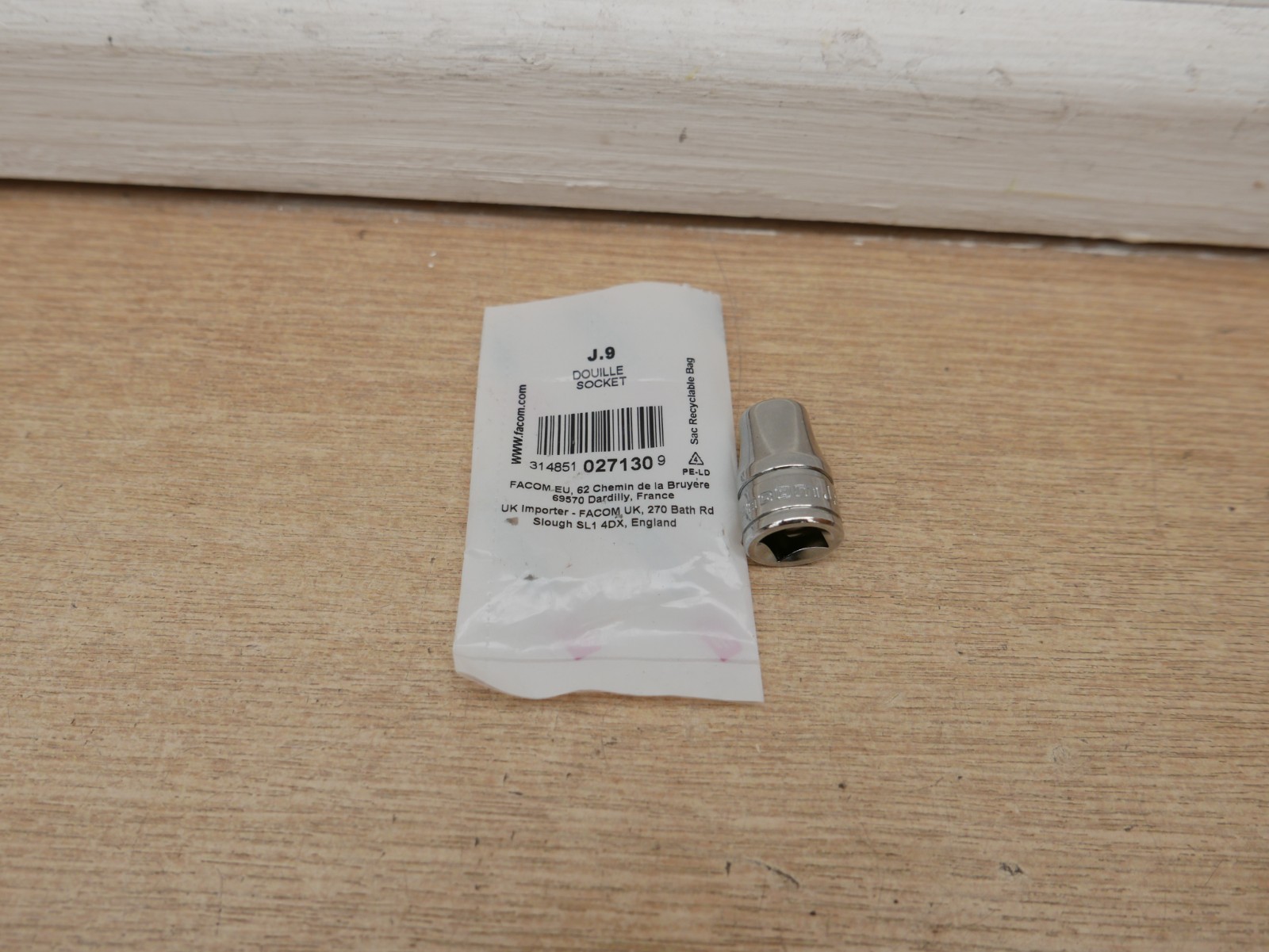 FACOM J.9  3/8"" drive 9mm OGV 12 point socket