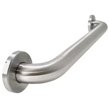 Wingits Wgb6ss18 Wall Mounted Ada Compliant Grab Bar, 18 In L, 1-1/2 In Dia,