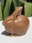 Rookwood Pottery #6160 Brown Rabbit Bunny Paperweight Figurine — photo 9