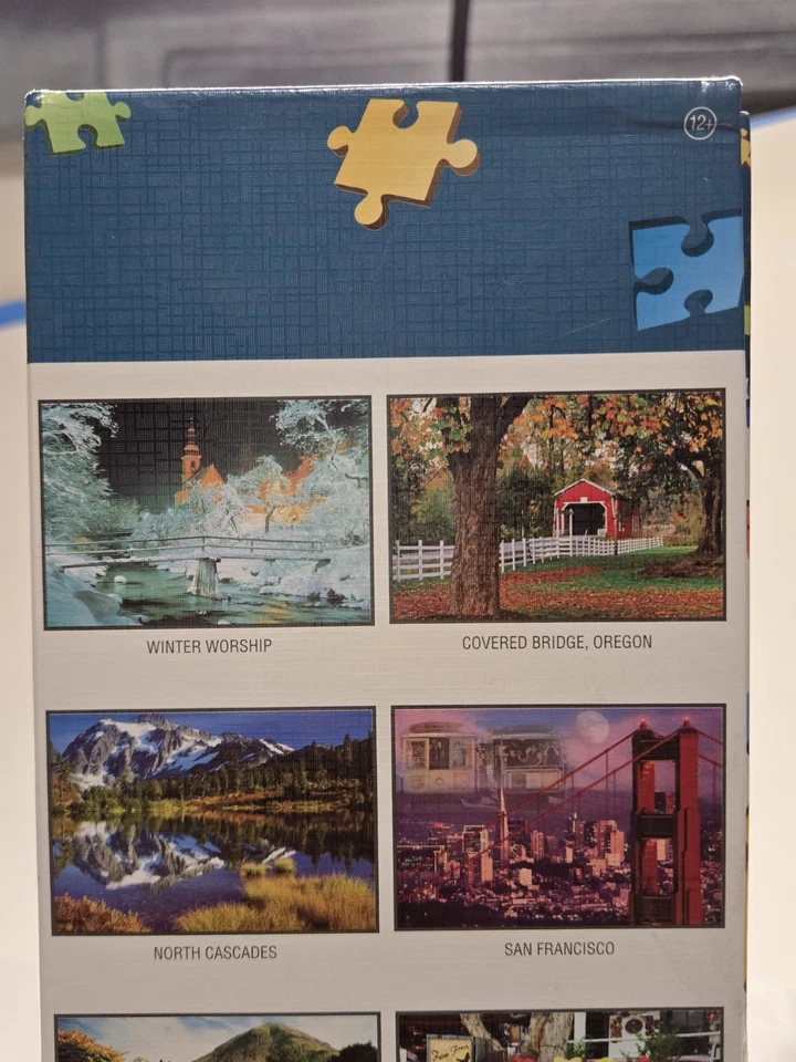 10 New, Unopened Deluxe Puzzles, 5600 Pieces Collection Photographic Gift - Image 2 of 3