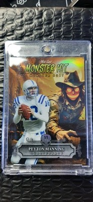 Peyton Manning 2025 Wild Card Monster Hit / Monster Hunt 1/1 #MHCS-PM