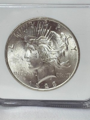 1923 Peace Dollar US Coin 90% Silver NGC MS 63 | eBay