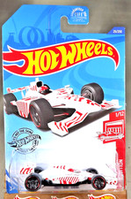 2020 Hot Wheels #25 Red Edition 1/12 INDY 500 OVAL White w/Gray Wheels MC5 Spoke