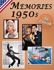 Memories: Memory Lane 1950S for Seniors with Dementia USA Edition  In Color, L