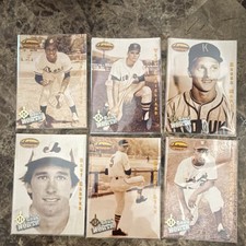 J.D. Diamond Go North Baseball Card Lot White Lyle Carter 6 Cards