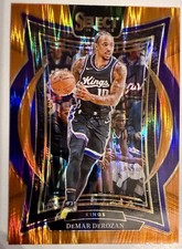2024-25 Panini Select - Concourse DeMar DeRozan #33 Orange Flash Prizm