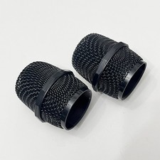 2 Pcs Metal Microphone Grille Replacement Mesh Cover For Studio Mic New