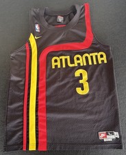 SHAREEF ABDUR-RAHIM ATLANTA HAWKS NIKE VINTAGE 1974 SWINGMAN JERSEY YOUTH LARGE