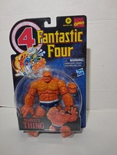 Hasbro Marvel Legends Series Retro Card Fantastic Four The Thing Action Figure