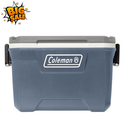 Coleman 316 Series 52Qt Cooler Hard Chest Lakeside Blue Ice Chest Outdoor