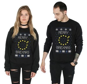 Merry-Brexmas-Christmas-Sweater-Top-Jumper-Sweatshirt-Xmas-Ugly-Brexit-UK-Funny
