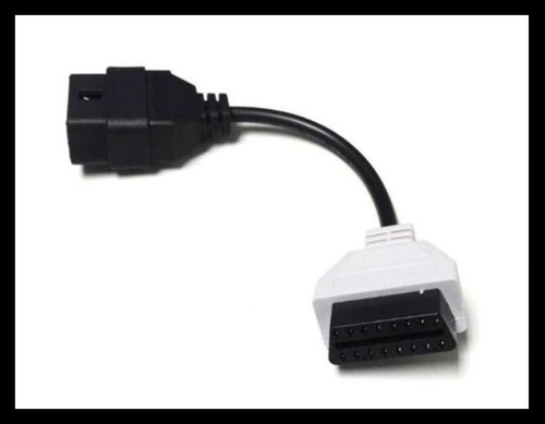CAVO ADATTATORE OBD 16 PIN PER DIAGNOSI AUTO GRUPPO FIAT LANCIA ALFA ROMEO, FCA - Foto 7 di 7