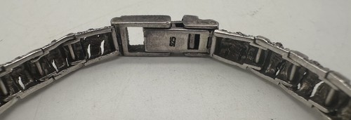 Reloj Pantera Vintage Plata de Ley 925 | Marcasita | Hecho en Tailandia - Imagen 18 de 19
