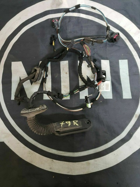 2007-2010 MINI COOPER R56 RIGHT PASSENGER FRONT DOOR WIRING HARNESS OEM