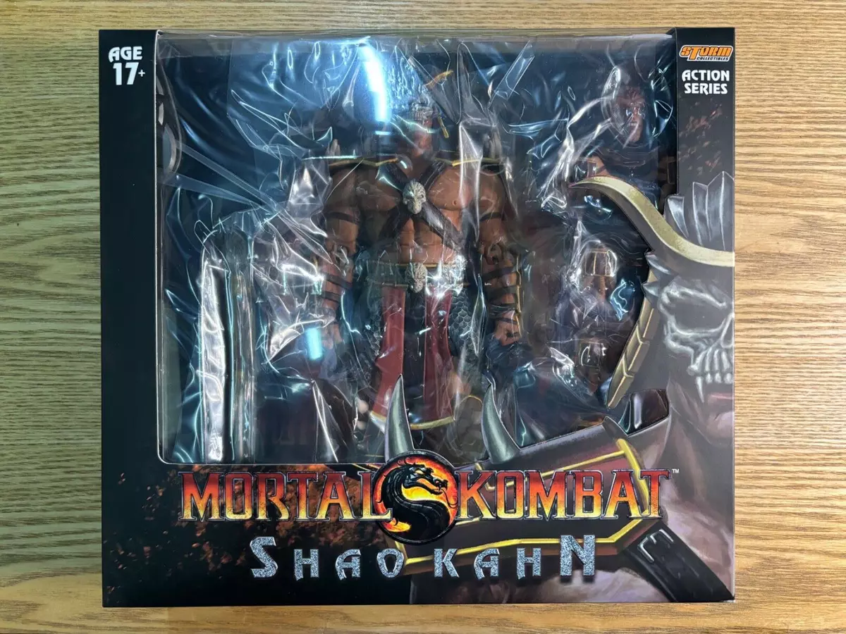 Storm collectibles mortal 2024 kombat shao kahn