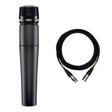 Shure SM57 Instrument Microphone Bundle with Mogami XLR Cable SM-57 Mic