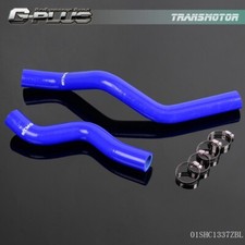 Fit For 2001-2005 Honda Civic D17 1.7l Blue Silicone Radiator Hoseclamps Kit