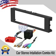Car Stereo Radio Dash Installation  Kit with Harness Audi A4 A6 A8 TT 1996-2001