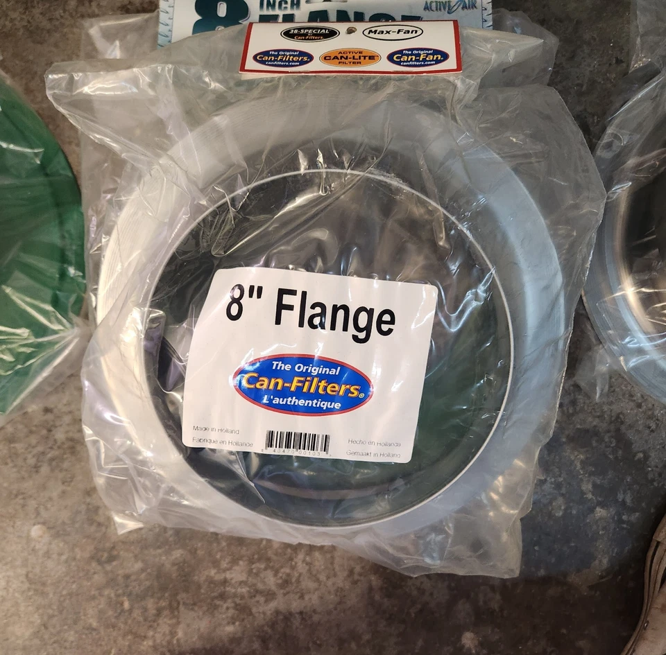 Brida de filtro de lata hidropónica  Foto 4 de 4