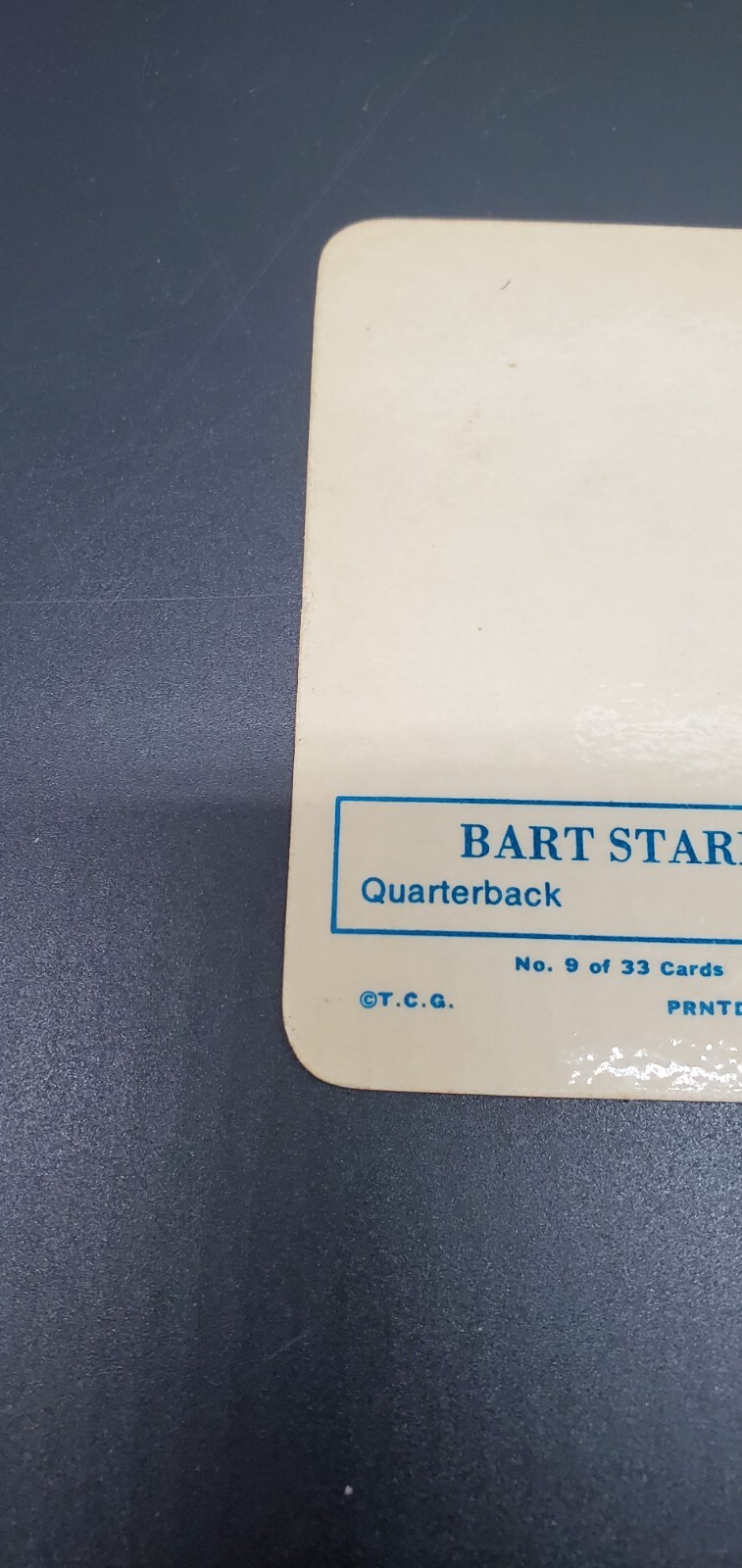 Topps 1970 Glossy Insert Bart Starr Card 9 Of 33 HOF Greenbay Packers EBay