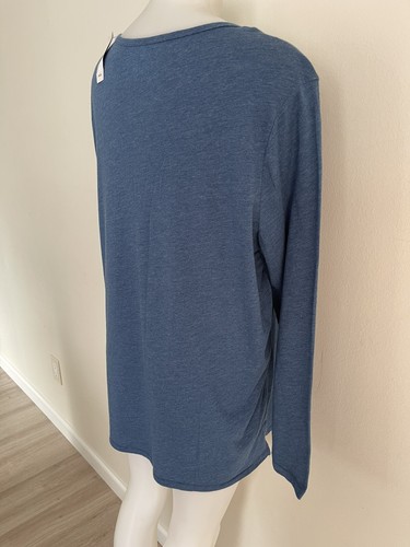 Gap U-Ausschnitt Langarmshirt Damen T-Shirt Soft Top 2XL Neu mit Etikett - Bild 6 von 7
