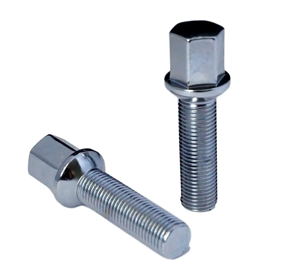 Juego de 20 tuercas de pernos cromadas Mercedes Benz ML550 S500 GLK350 S550 CL500 GL450 Foto 2 de 3