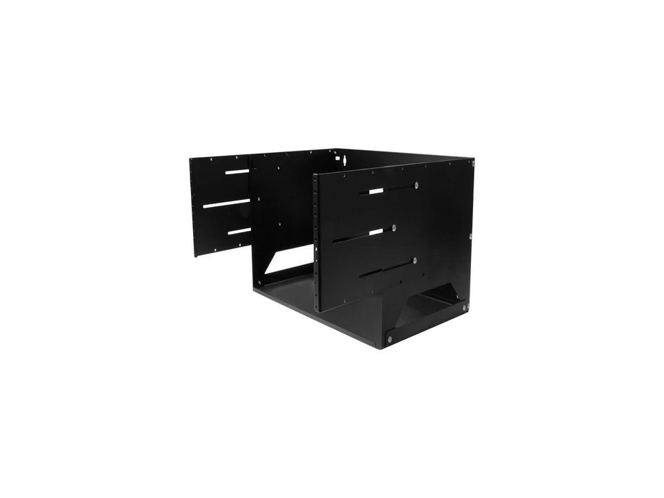 StarTech.com 4U Wall-Mount Server Rack with Built-in Shelf - Solid Steel - Adjus - Image 2 of 4