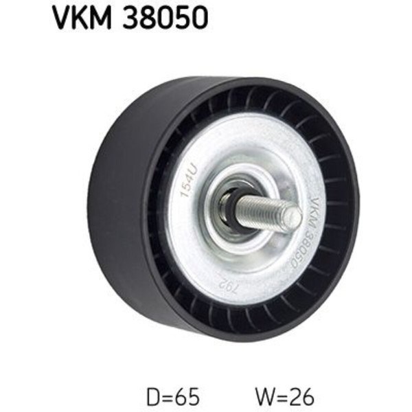 SKF Umlenk FüHrungsrolle Keilrippenriemen FüR Mercedes-Benz C-Klasse-image