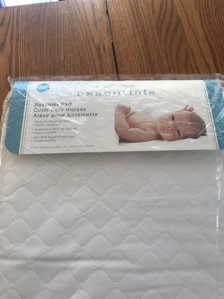 Almofada de berço branca por Koala Baby Essentials 27 polegadas X 14,5 pol X 1 pol. envio N 24h - Imagem 2 de 4