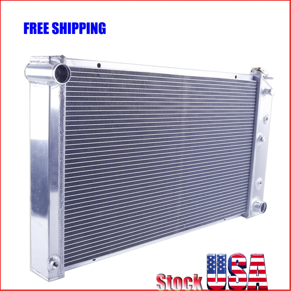 Radiador de 3 filas para Pontiac Lemans 1968 1969-1977 / Oldsmobile Delta 88 1971-1982 Foto 3 de 4