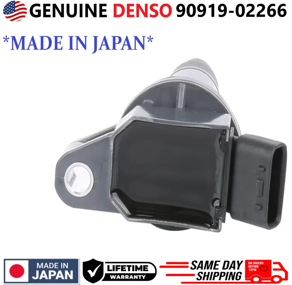 Bobinas de encendido OEM DENSO x4 para Toyota Camry Corolla Highlander RAV4 2001-2012 Foto 4 de 4