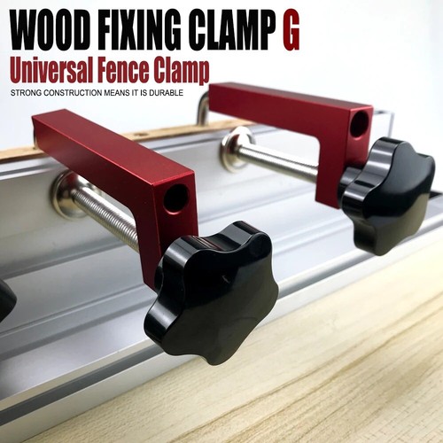 Aluminum Alloy Fence Clamp Woodworking Clamp G Clip Dedicated Fixture - Picture 9 of 11