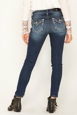 NWOT Miss Me Women's Jeans "MASTER PLAN SKINNY JEANS" M3478S-D898