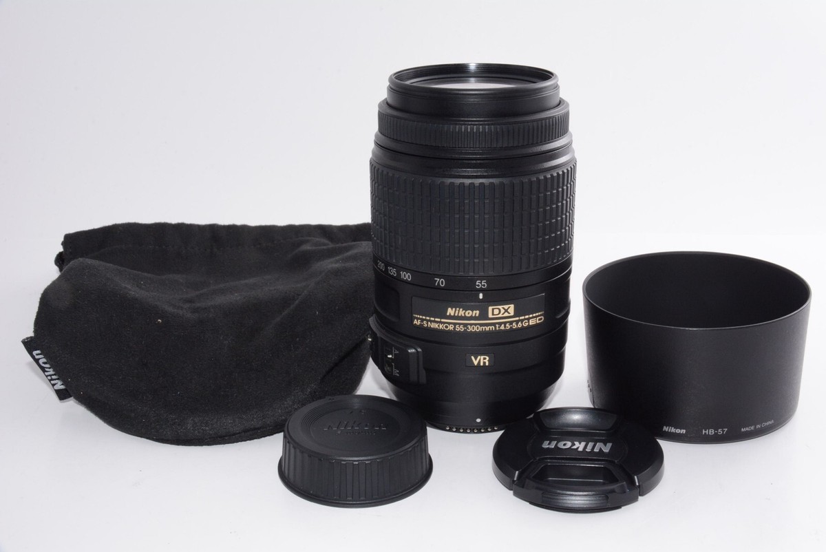 N.MINT] Nikon AF-S DX NIKKOR 55-300mm F4.5-5.6G ED VR From JAPAN